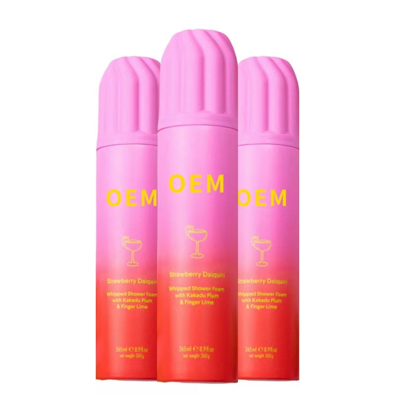 Facial & Body Cleansing Cream Mousse Spray 265ml洁面洗浴奶油慕斯喷雾265ml Facial & Body Cleansing Cream Mousse Spray 265ml aerosol factory china aerosol manufacture chinese spray factory spray manufacture OEM ODM - Image 1
