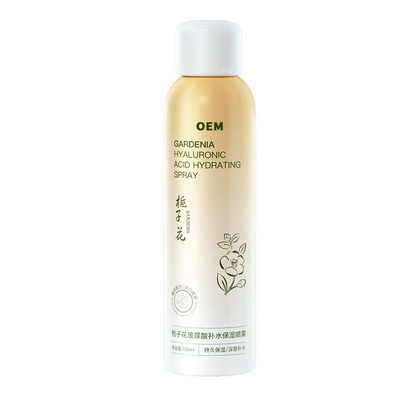 Gardenia Hyaluronic Acid Moisturizing Spray 150ml栀子花玻尿酸保湿喷雾150ml Gardenia Hyaluronic Acid Moisturizing Spray 150ml aerosol factory china aerosol manufacture chinese spray factory spray manufacture OEM ODM - Image 1
