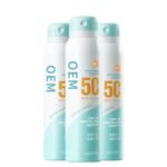 Refreshing Whitening Sunscreen Spray 150ml  aerosol  factory  china   aerosol manufacture  chinese  spray  factory  spray  manufacture  OEM  ODM